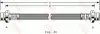 Bremsschlauch Hinterachse links rechts TRW PHA198