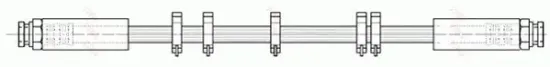 Bremsschlauch TRW PHA351 Bild Bremsschlauch TRW PHA351