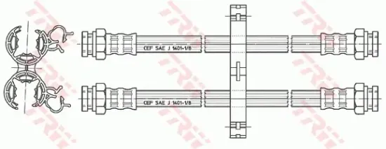 Bremsschlauch TRW PHA357 Bild Bremsschlauch TRW PHA357