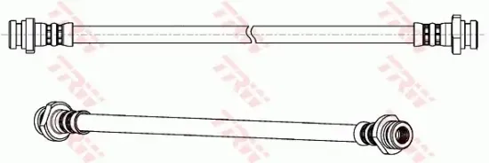 Bremsschlauch Hinterachse rechts TRW PHA459 Bild Bremsschlauch Hinterachse rechts TRW PHA459