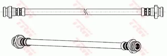 Bremsschlauch Hinterachse rechts TRW PHA459 Bild Bremsschlauch Hinterachse rechts TRW PHA459