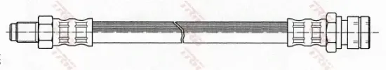 Bremsschlauch Vorderachse links rechts TRW PHB210 Bild Bremsschlauch Vorderachse links rechts TRW PHB210