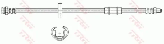 Bremsschlauch Vorderachse links rechts TRW PHB226 Bild Bremsschlauch Vorderachse links rechts TRW PHB226