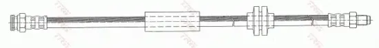 Bremsschlauch Hinterachse links rechts TRW PHB270 Bild Bremsschlauch Hinterachse links rechts TRW PHB270