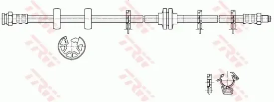 Bremsschlauch TRW PHB274 Bild Bremsschlauch TRW PHB274