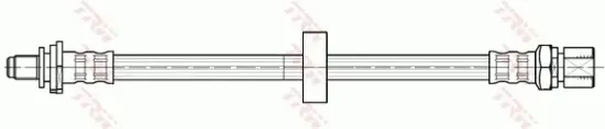 Bremsschlauch Hinterachse links TRW PHB341 Bild Bremsschlauch Hinterachse links TRW PHB341