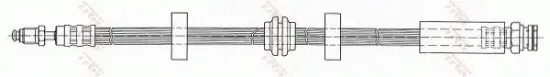 Bremsschlauch Vorderachse links rechts TRW PHB343 Bild Bremsschlauch Vorderachse links rechts TRW PHB343