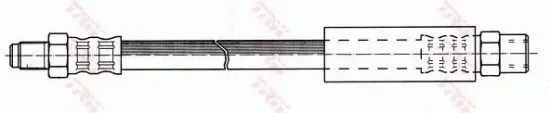 Bremsschlauch TRW PHB351 Bild Bremsschlauch TRW PHB351