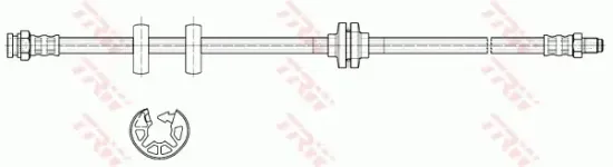 Bremsschlauch TRW PHB399 Bild Bremsschlauch TRW PHB399