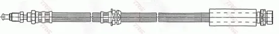 Bremsschlauch Vorderachse links rechts TRW PHB443 Bild Bremsschlauch Vorderachse links rechts TRW PHB443