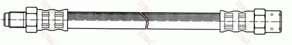 Bremsschlauch Hinterachse links rechts TRW PHB445
