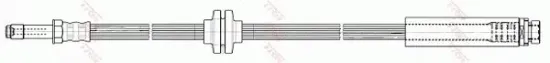 Bremsschlauch Hinterachse links rechts TRW PHB503 Bild Bremsschlauch Hinterachse links rechts TRW PHB503