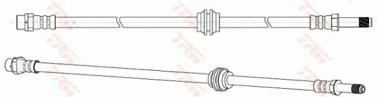 Bremsschlauch Vorderachse links rechts TRW PHB571 Bild Bremsschlauch Vorderachse links rechts TRW PHB571