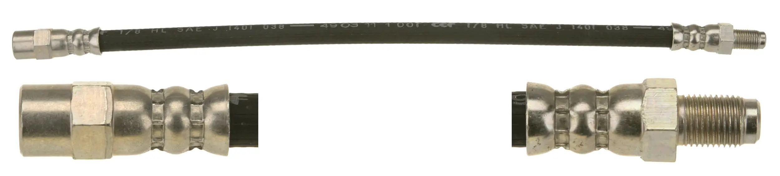 Bremsschlauch Hinterachse links rechts TRW PHB583