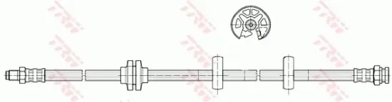 Bremsschlauch TRW PHB596 Bild Bremsschlauch TRW PHB596