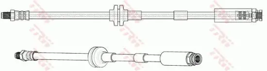 Bremsschlauch TRW PHB628 Bild Bremsschlauch TRW PHB628