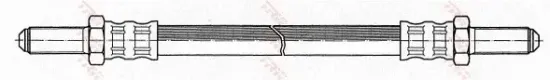 Bremsschlauch Hinterachse links rechts TRW PHC150 Bild Bremsschlauch Hinterachse links rechts TRW PHC150