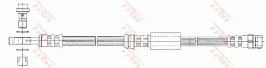 Bremsschlauch TRW PHD1014 Bild Bremsschlauch TRW PHD1014