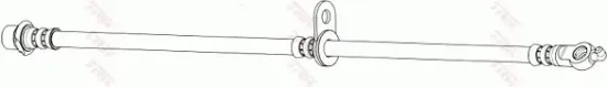 Bremsschlauch Vorderachse rechts TRW PHD1020 Bild Bremsschlauch Vorderachse rechts TRW PHD1020