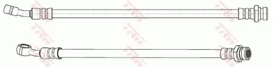 Bremsschlauch Hinterachse links TRW PHD1061 Bild Bremsschlauch Hinterachse links TRW PHD1061