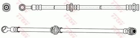 Bremsschlauch Vorderachse TRW PHD1064 Bild Bremsschlauch Vorderachse TRW PHD1064