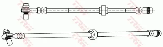 Bremsschlauch Hinterachse links rechts TRW PHD1074 Bild Bremsschlauch Hinterachse links rechts TRW PHD1074