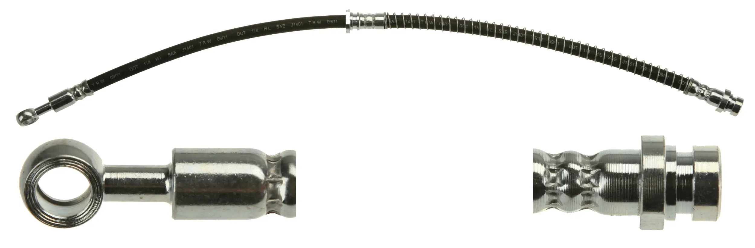 Bremsschlauch Vorderachse links rechts TRW PHD1085