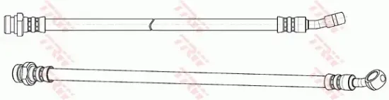 Bremsschlauch Hinterachse rechts TRW PHD1124 Bild Bremsschlauch Hinterachse rechts TRW PHD1124