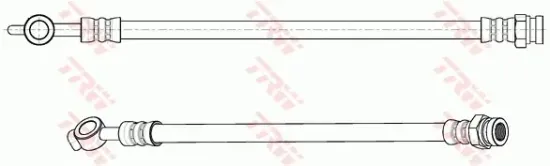 Bremsschlauch Hinterachse TRW PHD1142 Bild Bremsschlauch Hinterachse TRW PHD1142