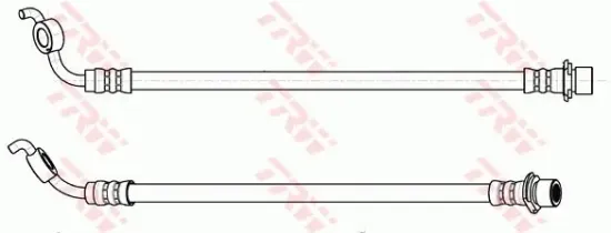 Bremsschlauch Hinterachse links TRW PHD1153 Bild Bremsschlauch Hinterachse links TRW PHD1153
