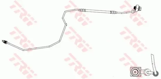 Bremsschlauch TRW PHD1162 Bild Bremsschlauch TRW PHD1162