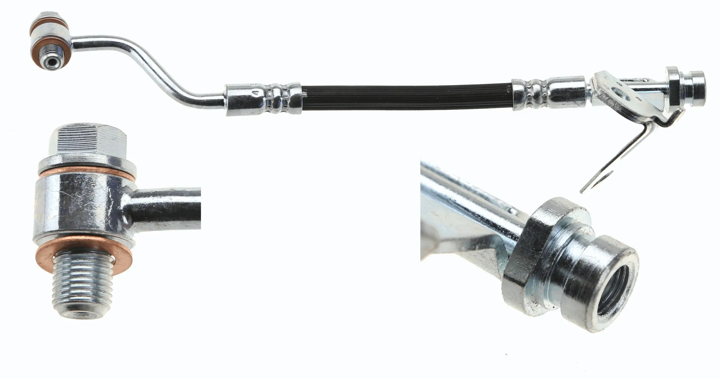 Bremsschlauch Hinterachse links außen TRW PHD1219