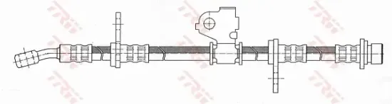 Bremsschlauch Vorderachse rechts TRW PHD139 Bild Bremsschlauch Vorderachse rechts TRW PHD139