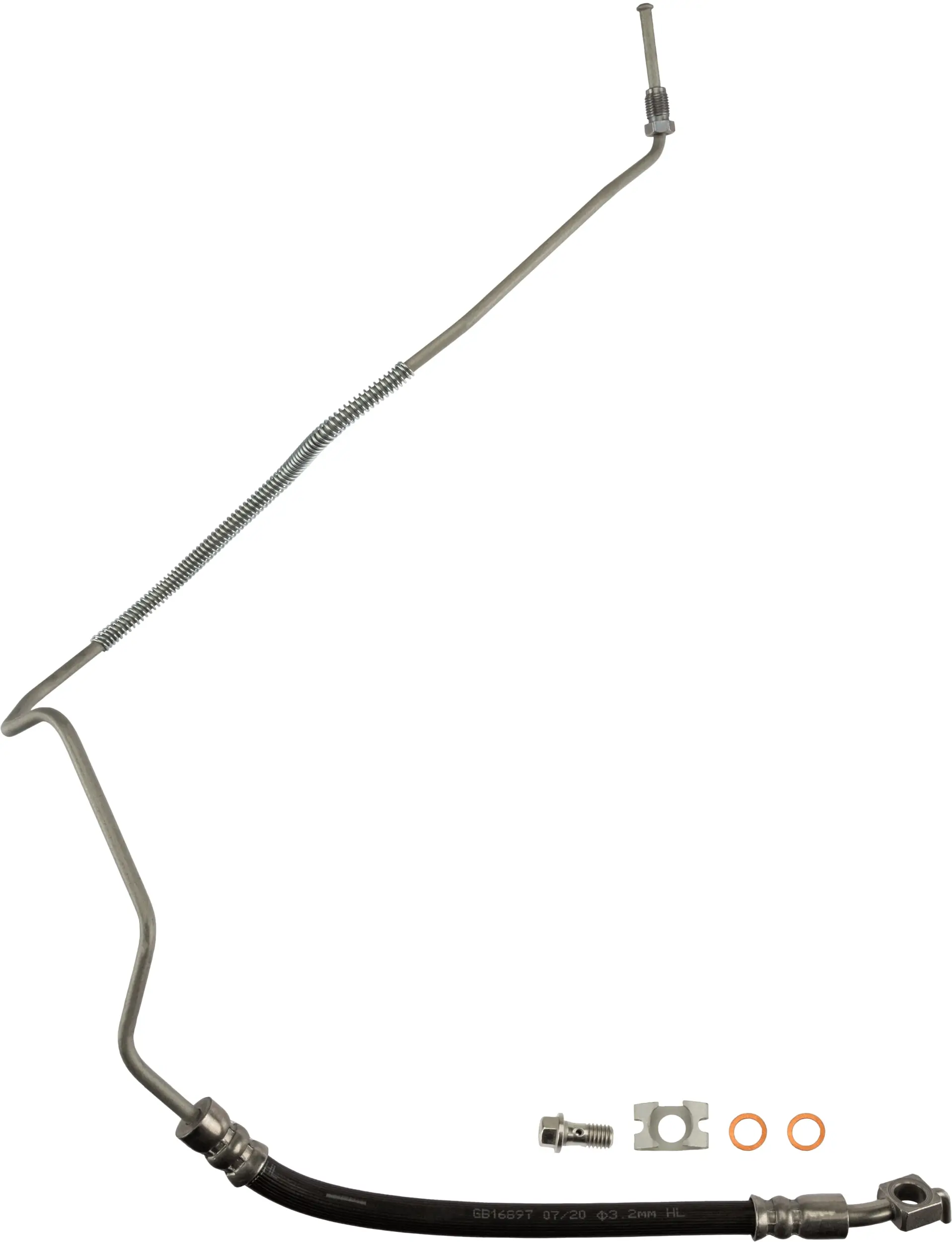 Bremsschlauch Hinterachse links außen TRW PHD2150