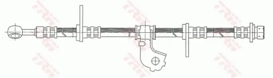 Bremsschlauch Vorderachse rechts TRW PHD316 Bild Bremsschlauch Vorderachse rechts TRW PHD316