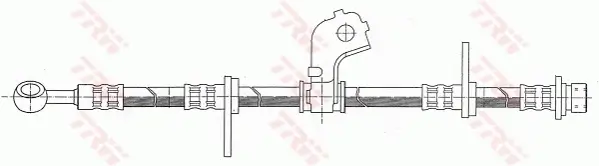 Bremsschlauch Vorderachse links TRW PHD317