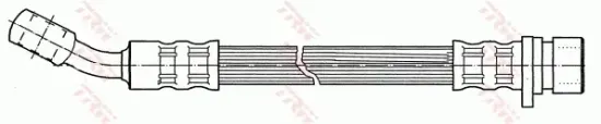 Bremsschlauch Hinterachse links rechts TRW PHD321 Bild Bremsschlauch Hinterachse links rechts TRW PHD321