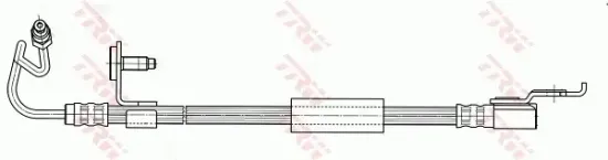 Bremsschlauch Hinterachse rechts TRW PHD396 Bild Bremsschlauch Hinterachse rechts TRW PHD396