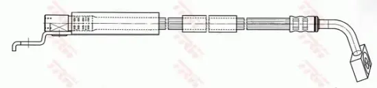 Bremsschlauch Vorderachse links TRW PHD401 Bild Bremsschlauch Vorderachse links TRW PHD401