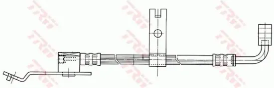 Bremsschlauch Vorderachse rechts TRW PHD402 Bild Bremsschlauch Vorderachse rechts TRW PHD402