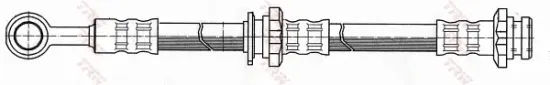 Bremsschlauch Hinterachse links rechts TRW PHD405 Bild Bremsschlauch Hinterachse links rechts TRW PHD405