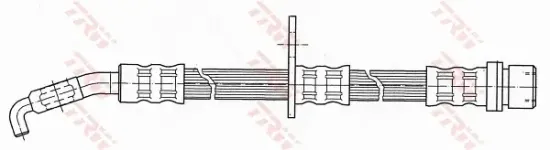 Bremsschlauch Vorderachse rechts TRW PHD411 Bild Bremsschlauch Vorderachse rechts TRW PHD411