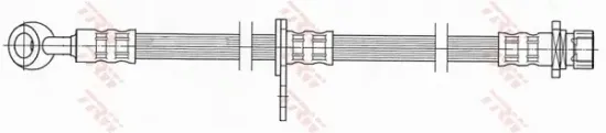 Bremsschlauch Hinterachse rechts TRW PHD448 Bild Bremsschlauch Hinterachse rechts TRW PHD448