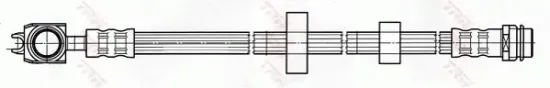 Bremsschlauch Vorderachse links rechts TRW PHD455 Bild Bremsschlauch Vorderachse links rechts TRW PHD455