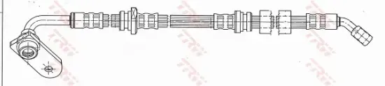 Bremsschlauch Vorderachse rechts TRW PHD458 Bild Bremsschlauch Vorderachse rechts TRW PHD458