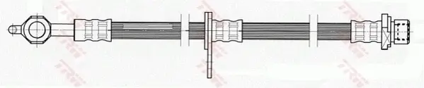 Bremsschlauch Vorderachse rechts TRW PHD460