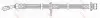 Bremsschlauch Hinterachse rechts TRW PHD464 Bild Bremsschlauch Hinterachse rechts TRW PHD464