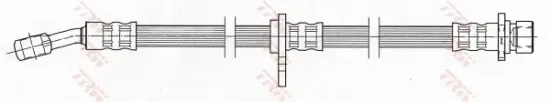 Bremsschlauch Hinterachse rechts TRW PHD464 Bild Bremsschlauch Hinterachse rechts TRW PHD464