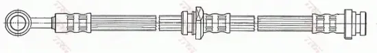 Bremsschlauch Hinterachse links TRW PHD483 Bild Bremsschlauch Hinterachse links TRW PHD483