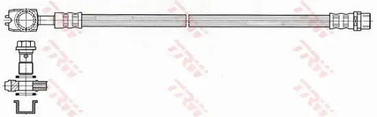 Bremsschlauch TRW PHD484 Bild Bremsschlauch TRW PHD484